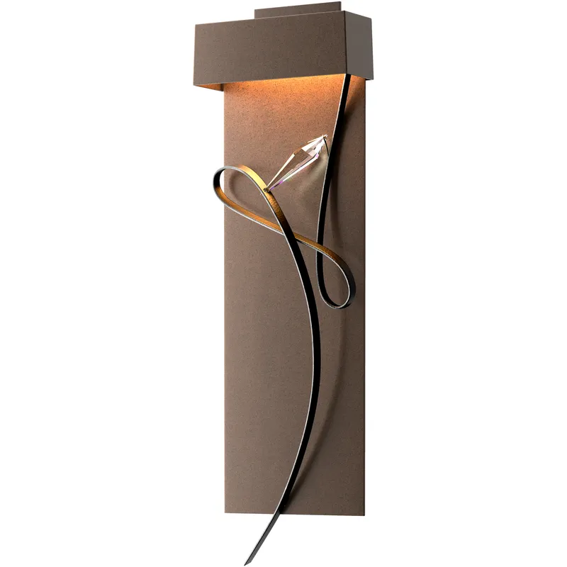 Rhapsody LED 8.6 inch Bronze and Black ADA Sconce Wall Light in Bronze/Black