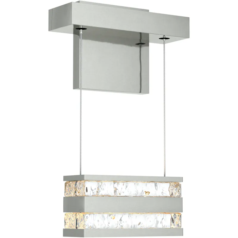 Art + Alchemy Stacks LED 6 inch Sterling Wall Sconce Wall Light