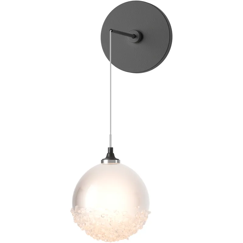 Fritz 1 Light 5.5 inch Black Sconce Wall Light