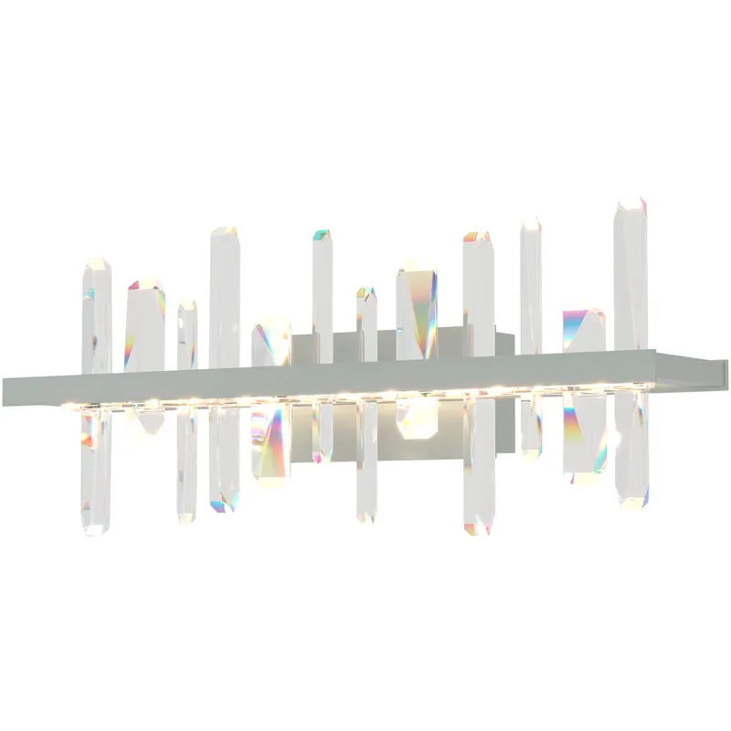 Solitude LED 26 inch Vintage Platinum Sconce Wall Light