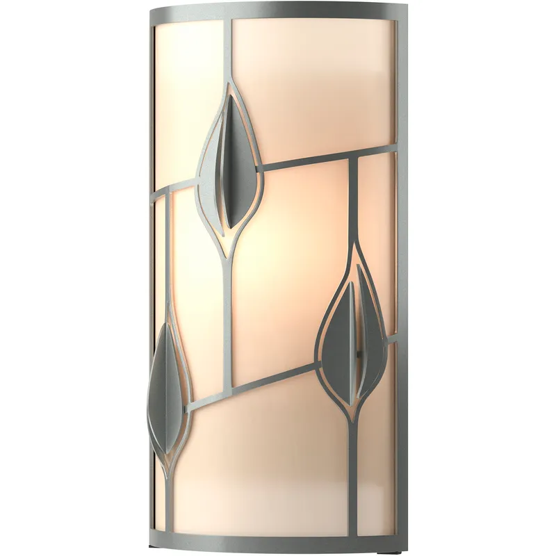 Alison's Leaves 1 Light 7.5 inch Vintage Platinum ADA Sconce Wall Light