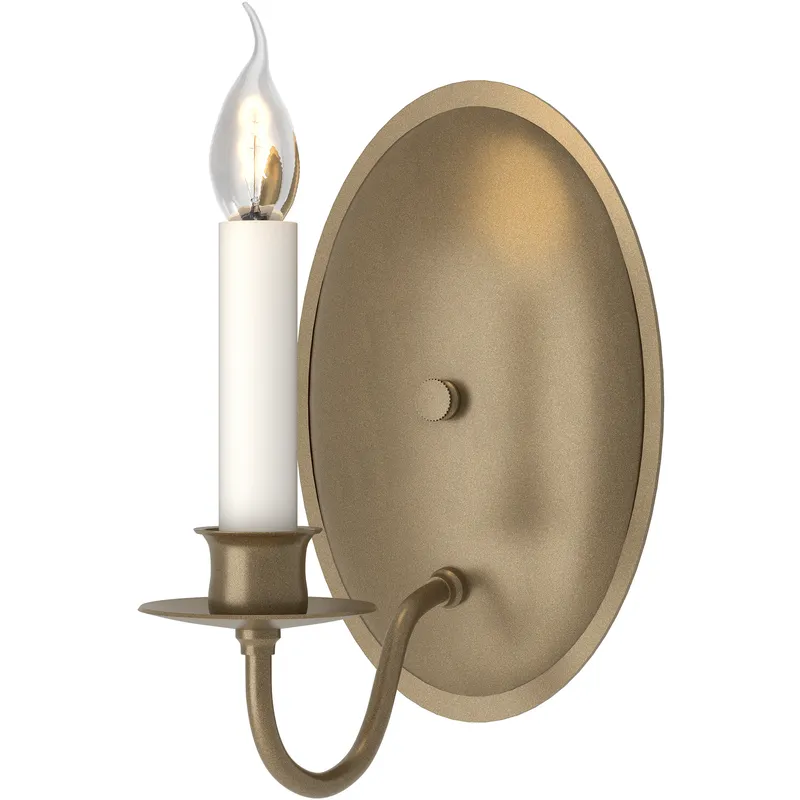 Simple Lines 1 Light 5.75 inch Soft Gold Sconce Wall Light