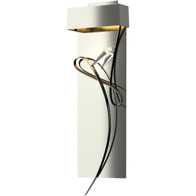 Rhapsody LED 8.6 inch Sterling and Oil Rubbed Bronze ADA Sconce Wall Light in Sterling/Oil Rubbed Bronze