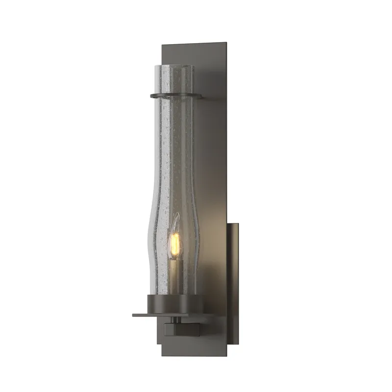 New Town 1 Light 5.3 inch Dark Smoke Sconce Wall Light, Large