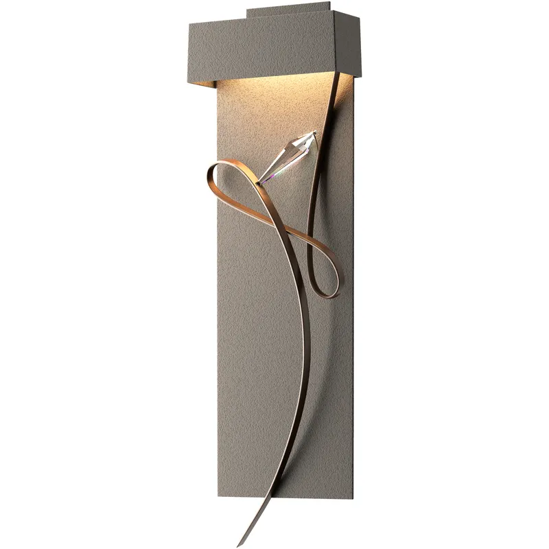 Rhapsody LED 8.6 inch Natural Iron and Bronze ADA Sconce Wall Light in Natural Iron/Bronze