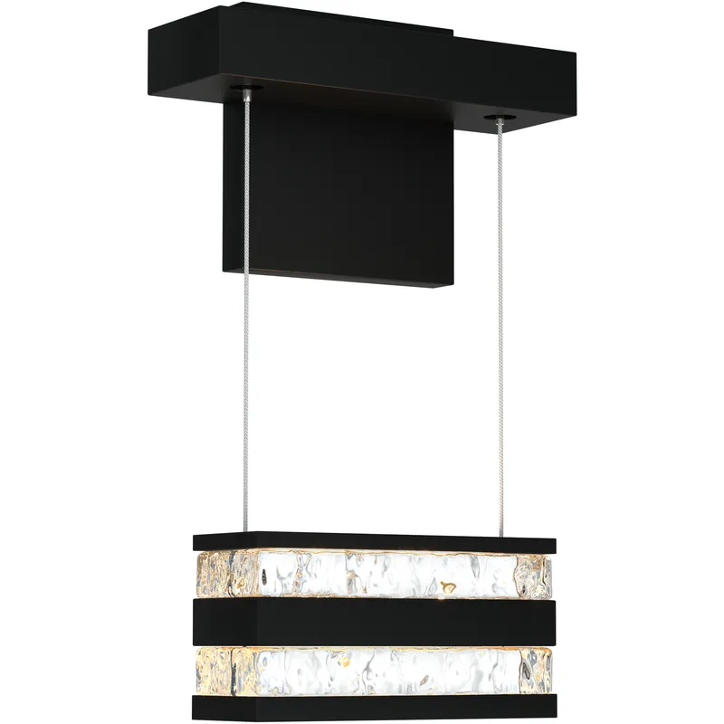 Art + Alchemy Stacks LED 6 inch Black Wall Sconce Wall Light