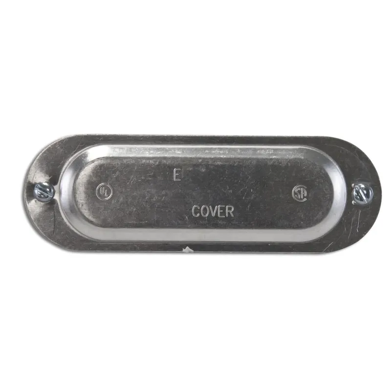 3/4" Aluminum, "E" Series, Conduit Body Cover