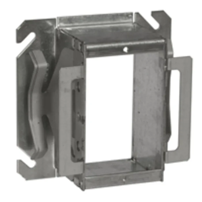 4" Square Cover, Type: Block-Loc, Tile Cover, 2" Depth, Steel