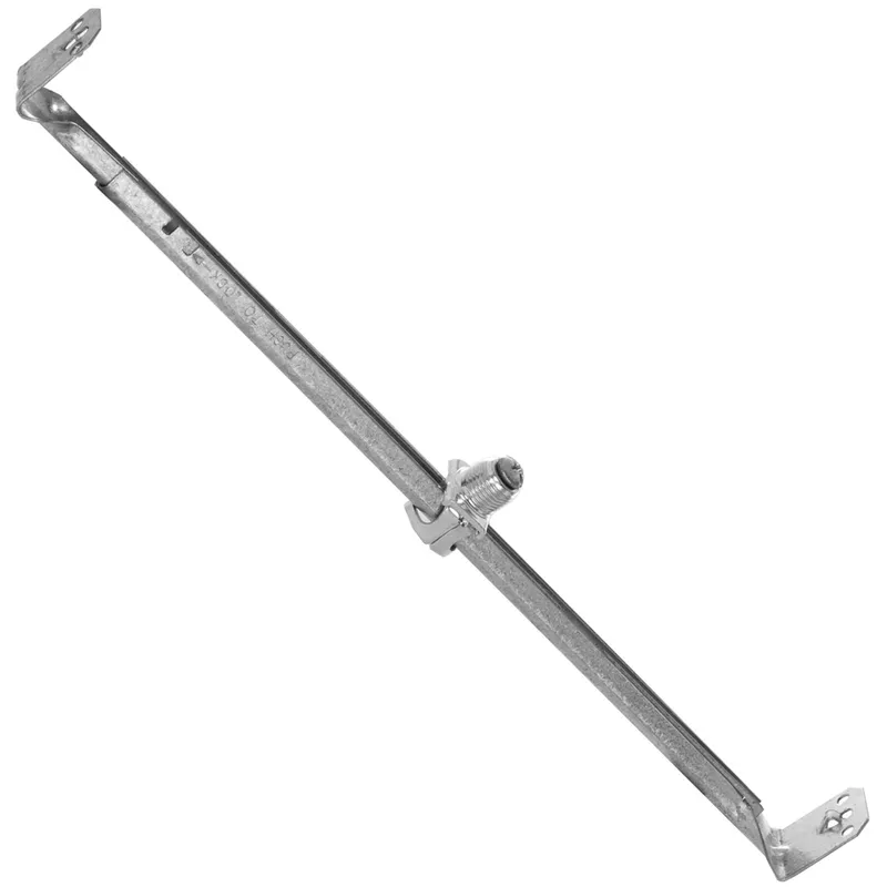 Adjustable Stud Bar Hanger, 14-1/4" to 22-1/2", Steel