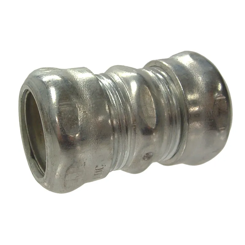 EMT Compression Coupling, 2 inch, Raintight, Steel