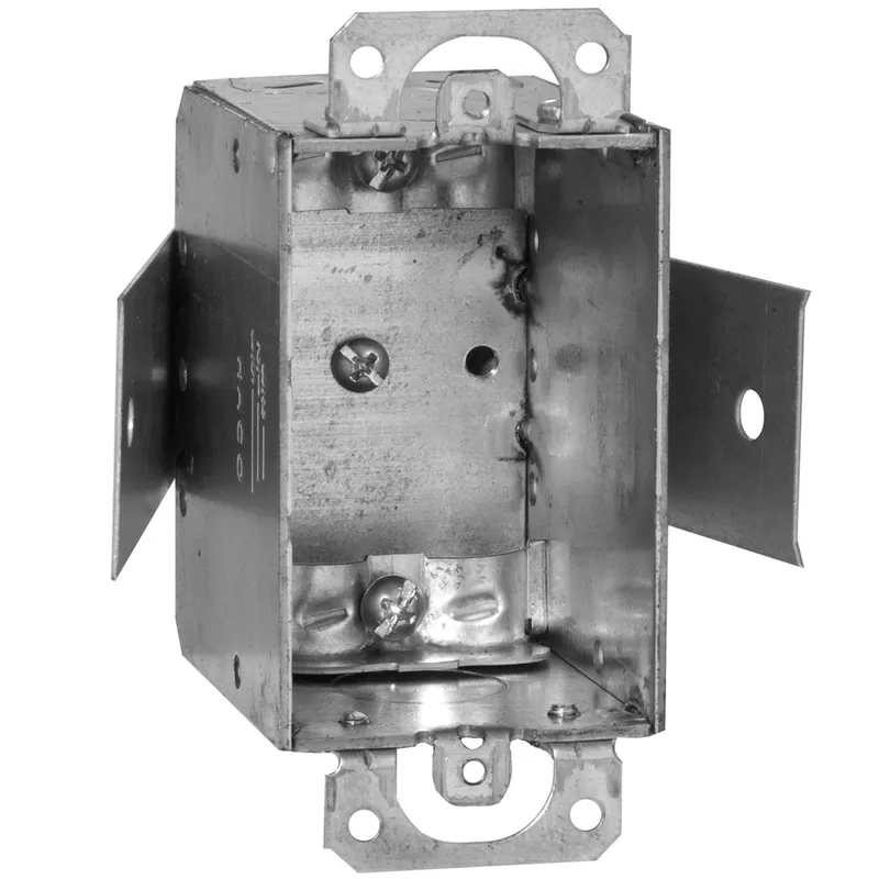 Switch Box, Non-Gangable, 2-1/2" Deep, NM Clamps