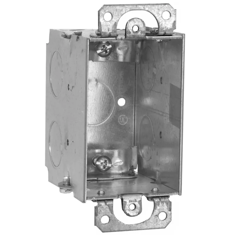 Switch Box, Gangable, 2-3/4" Deep, NM Clamps, Ears
