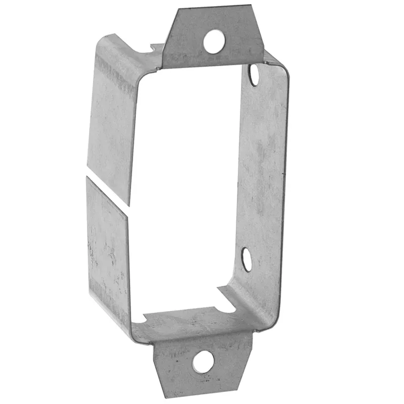 Switch/Outlet Box Extension, 1-Gang, Adjustable 1/4" to 1", Steel