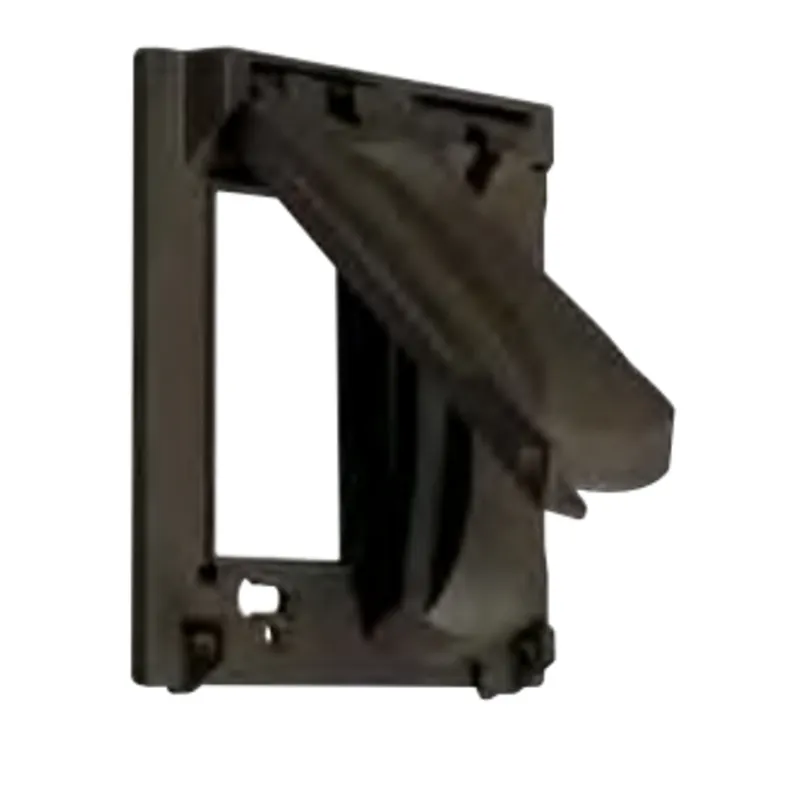 Weatherproof Cover, 2-Gang, Universal, Horizontal/Vertical, Aluminum, Bronze