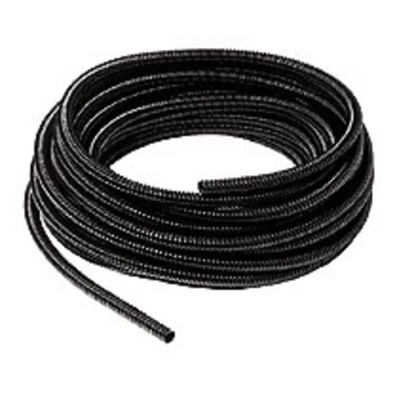 Polytuff II Non-Metallic Liquidtight Tubing, 1/4", Black, 100'