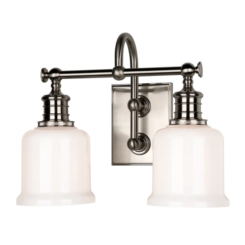 Keswick 2 Light 13.5 inch Satin Nickel Bath and Vanity Wall Light
