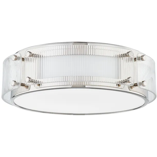 Clifford LED 14 inch Polished Nickel Flush Mount Ceiling Light