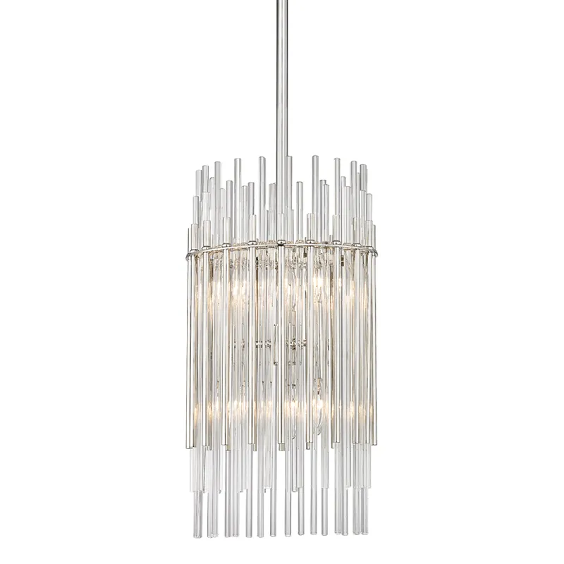 Wallis 6 Light 10.5 inch Polished Nickel Pendant Ceiling Light