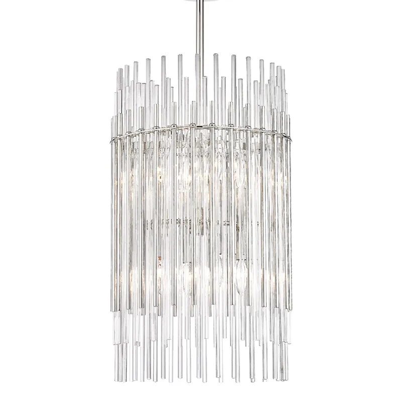 Wallis 8 Light 15 inch Polished Nickel Pendant Ceiling Light