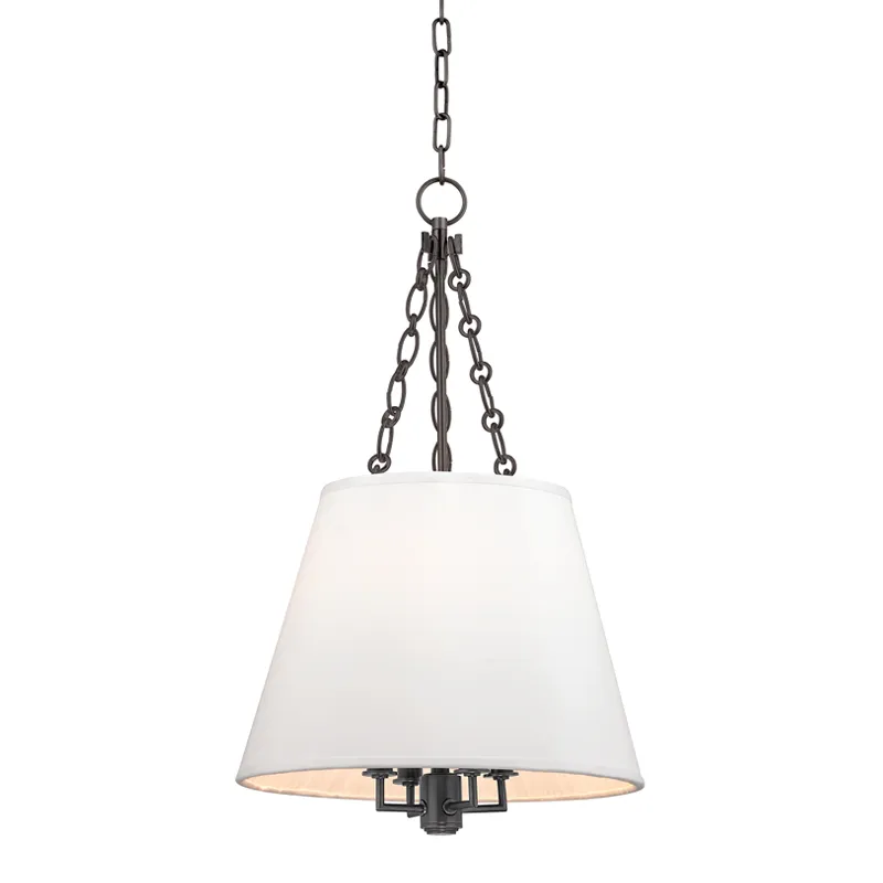 Burdett 4 Light 15 inch Old Bronze Pendant Ceiling Light