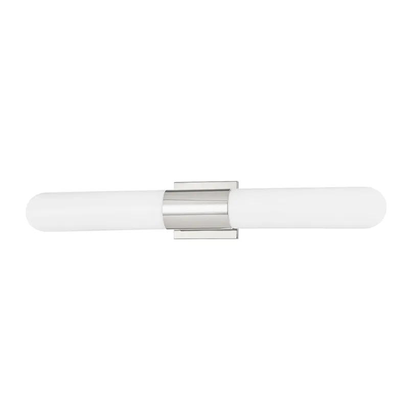 Carlin 2 Light 4.5 inch Polished Nickel ADA Wall Sconce Wall Light