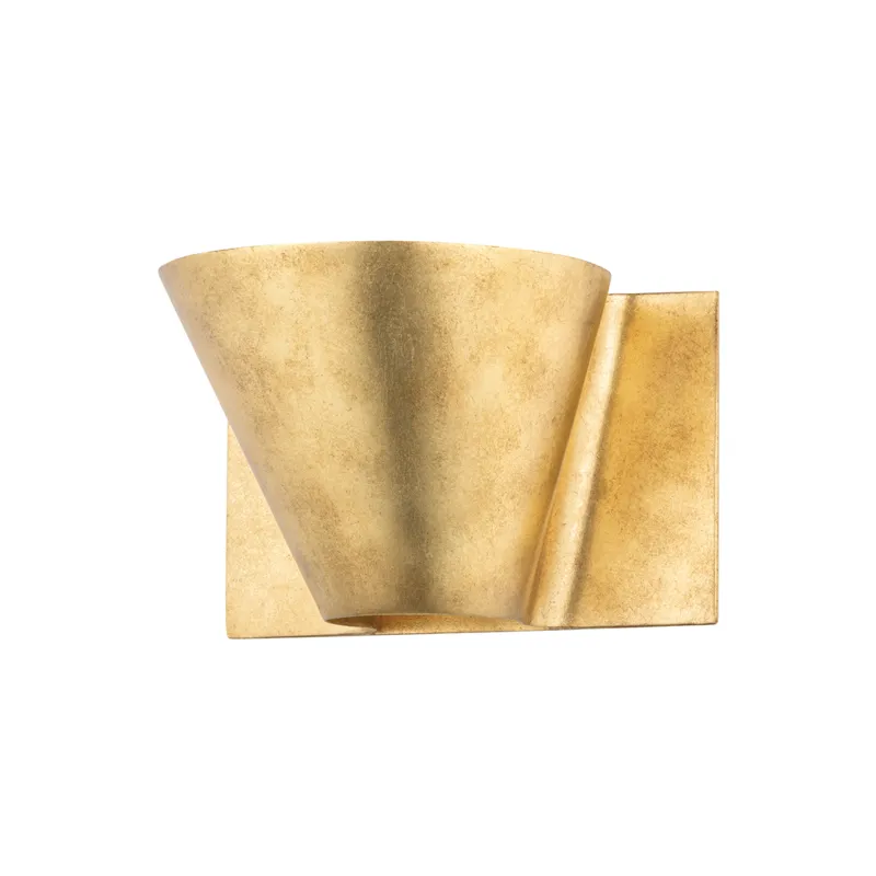 Reeve 1 Light 8 inch Vintage Gold Leaf Wall Sconce Wall Light