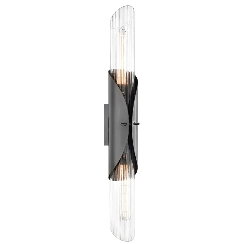 Lefferts 2 Light 3.25 inch Old Bronze ADA Wall Sconce Wall Light