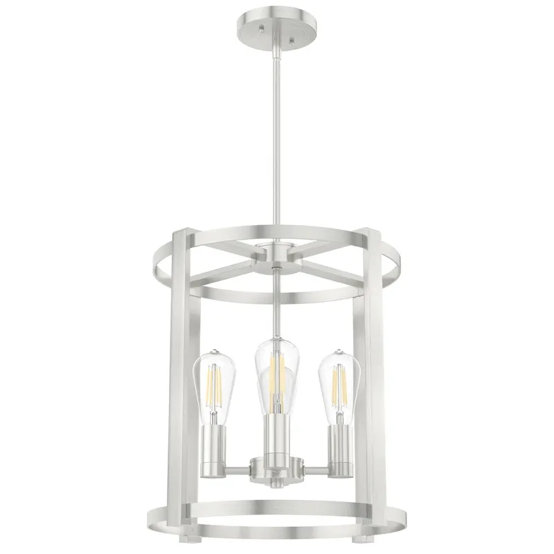 Astwood 4 Light 16 inch Brushed Nickel Chandelier Ceiling Light
