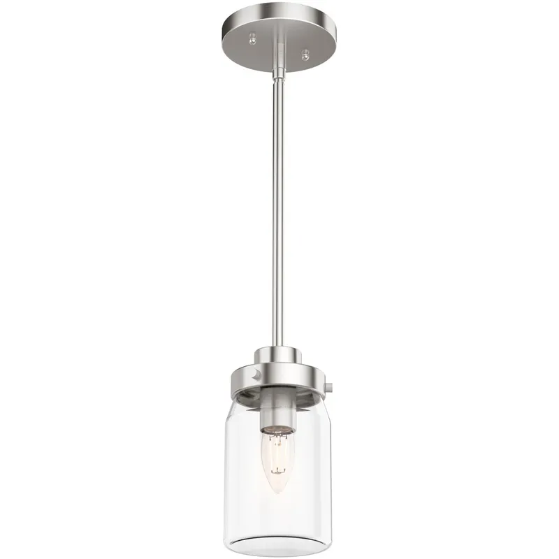 Devon Park 1 Light 4.4 inch Brushed Nickel Mini Pendant Ceiling Light