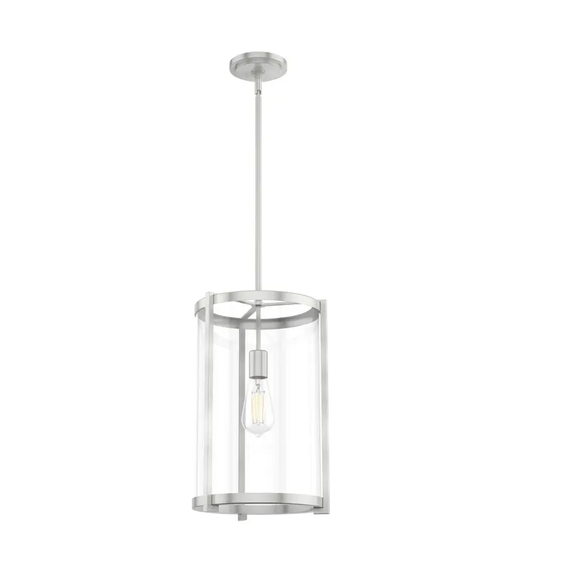 Astwood 1 Light 11.5 inch Brushed Nickel Pendant Ceiling Light