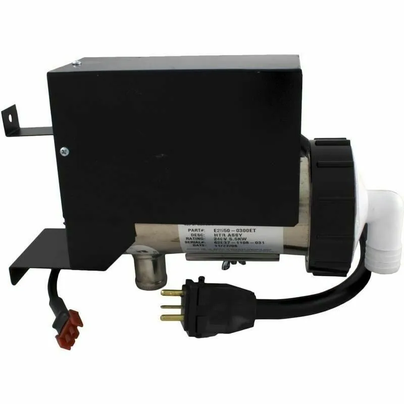 Hydroquip E2550-0300ET Heater Low Flow Gatsby 5.5 kW (Vertical)