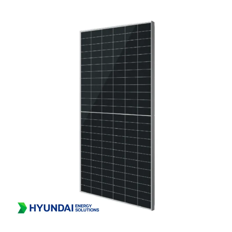 Hyundai 595W Bifacial Solar Panel