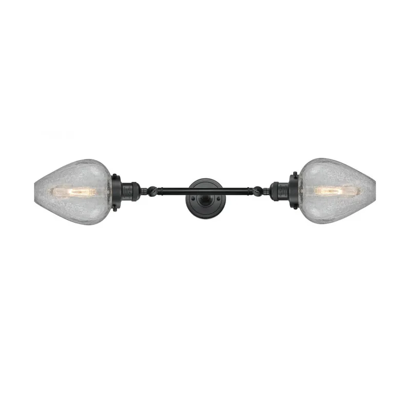 Franklin Restoration Geneseo LED 7 inch Matte Black Bath Vanity Light Wall Light, Franklin Restoration