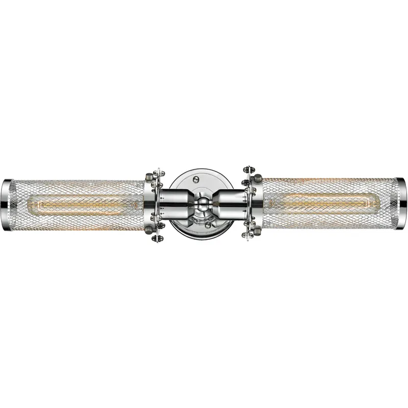 Austere Quincy Hall 2 Light 21 inch Polished Chrome Bath Vanity Light Wall Light in Incandescent, Austere