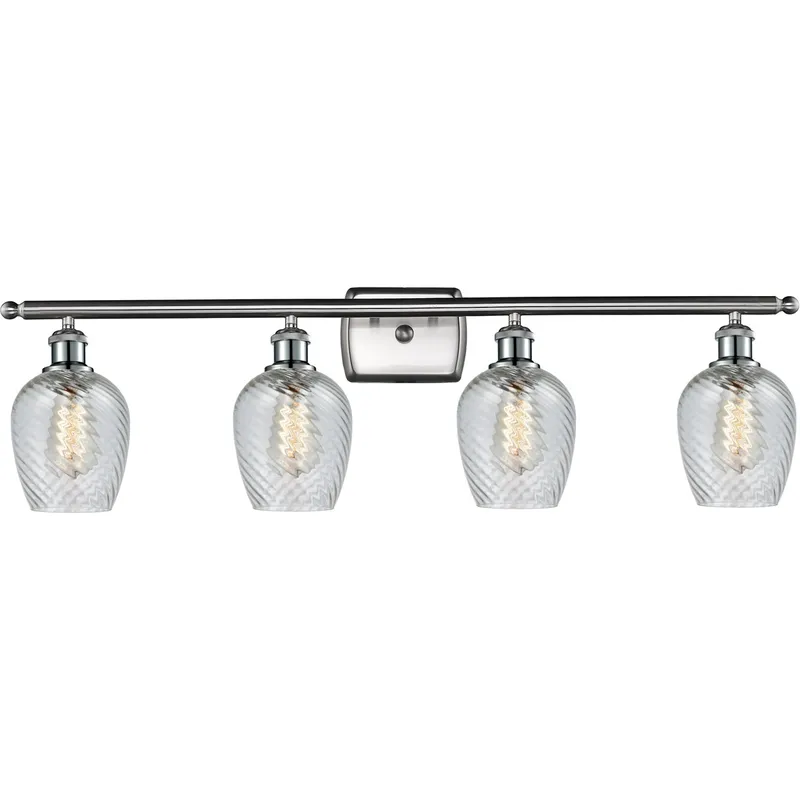 Ballston Salina LED 36 inch Brushed Satin Nickel Bath Vanity Light Wall Light, Ballston