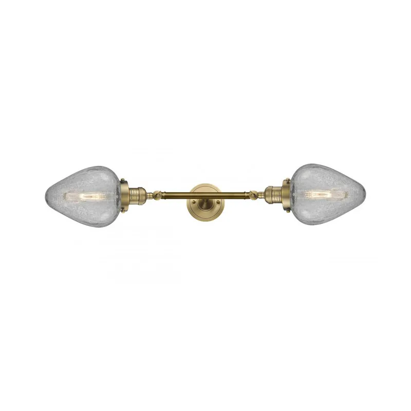 Franklin Restoration Geneseo LED 7 inch Brushed Brass Bath Vanity Light Wall Light, Franklin Restoration