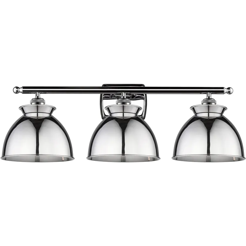 Adirondack 3 Light 28 inch Polished Chrome Bath Vanity Light Wall Light