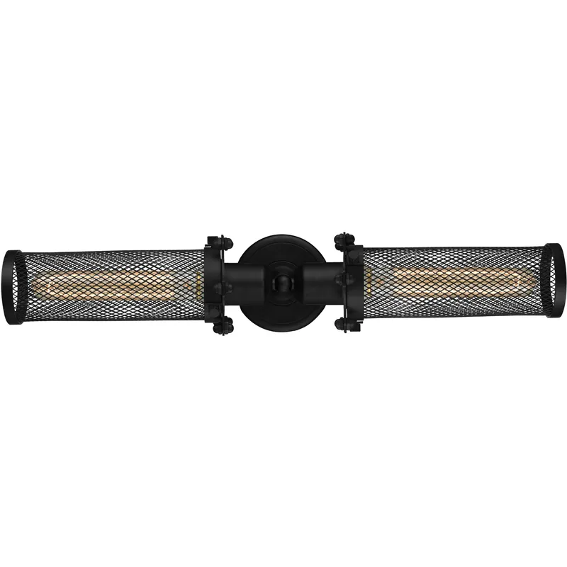 Austere Quincy Hall LED 21 inch Matte Black Bath Vanity Light Wall Light, Austere