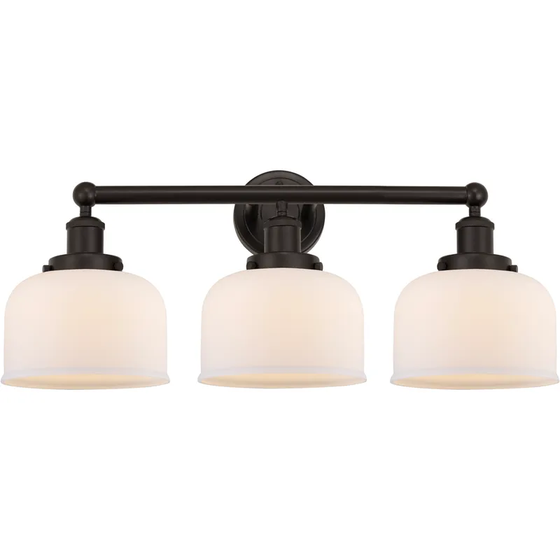 Bell 3 Light 24.5 inch Oil Rubbed Bronze Bath Vanity Light Wall Light