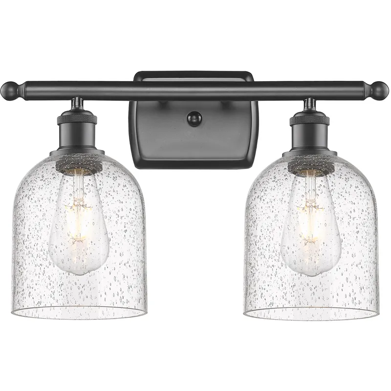 Ballston Bella 2 Light 15.5 inch Oil Rubbed Bronze Bath Vanity Light Wall Light