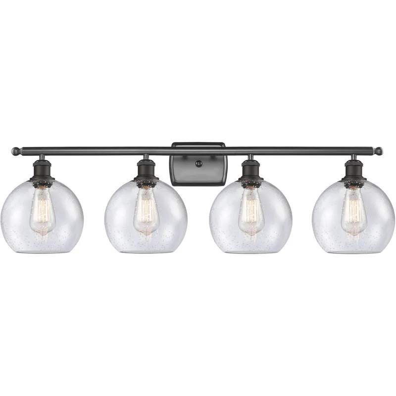 Ballston Athens 4 Light 36 inch Oil Rubbed Bronze Bath Vanity Light Wall Light