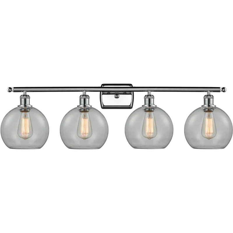 Ballston Athens 4 Light 36 inch Polished Chrome Bath Vanity Light Wall Light
