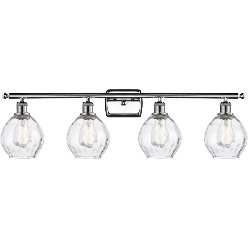Ballston Small Waverly LED 36 inch Polished Chrome Bath Vanity Light Wall Light, Ballston