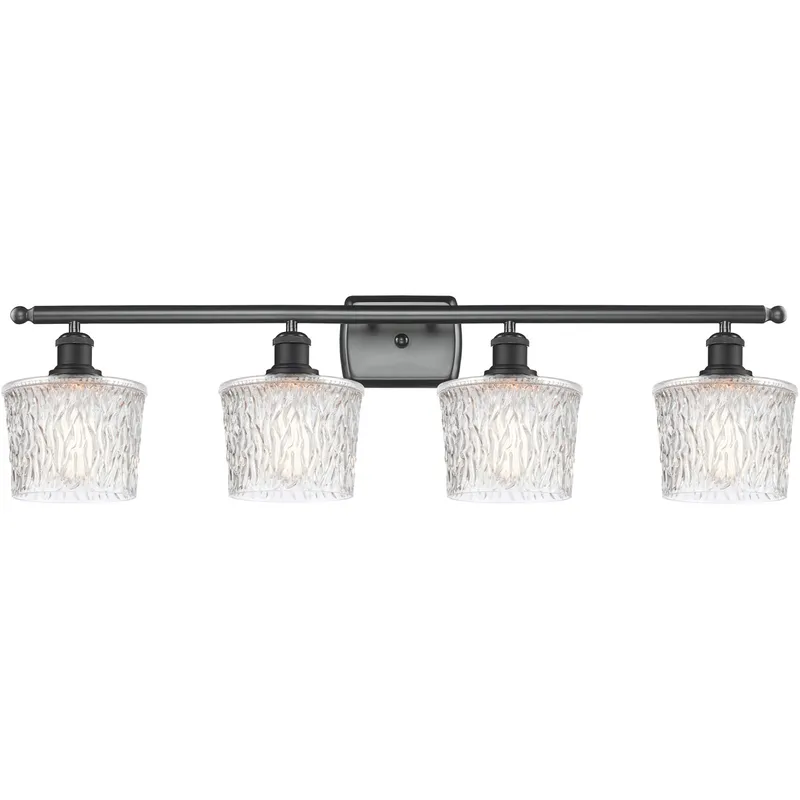Ballston Niagra LED 36 inch Matte Black Bath Vanity Light Wall Light, Ballston