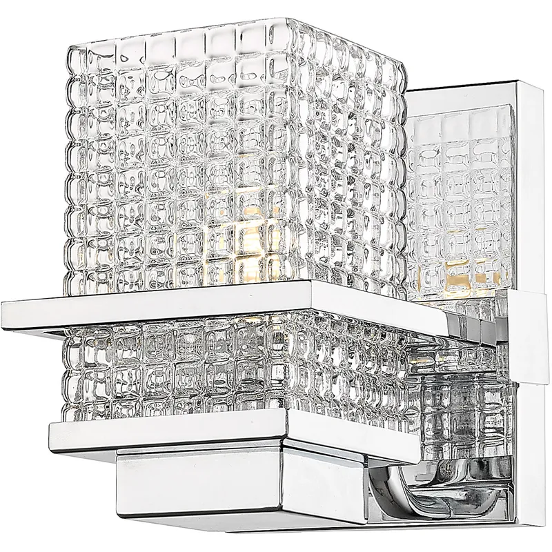 Wellfleet 1 Light 5.25 inch Polished Chrome Bath Vanity Light Wall Light in Incandescent