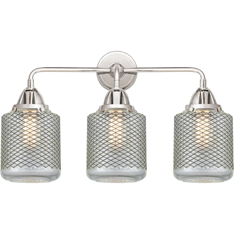 Nouveau 2 Stanton 3 Light 24 inch Polished Chrome Bath Vanity Light Wall Light