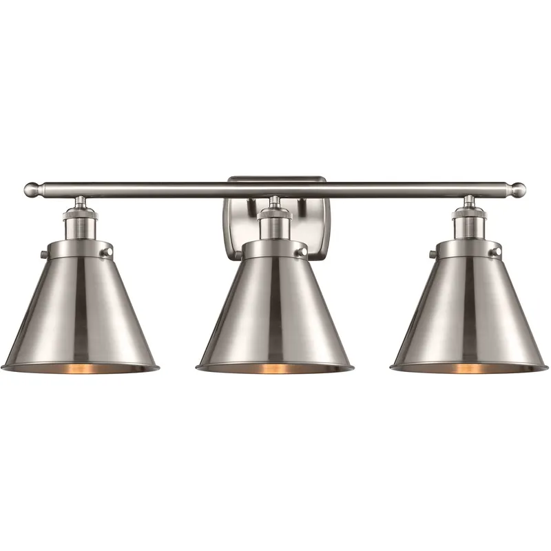 Ballston Appalachian LED 26 inch Brushed Satin Nickel Bath Vanity Light Wall Light, Ballston