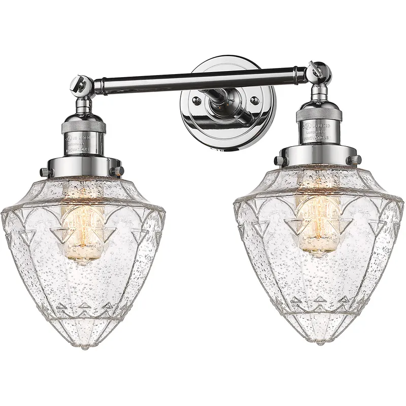 Franklin Restoration Bullet LED 18 inch Polished Chrome Bath Vanity Light Wall Light