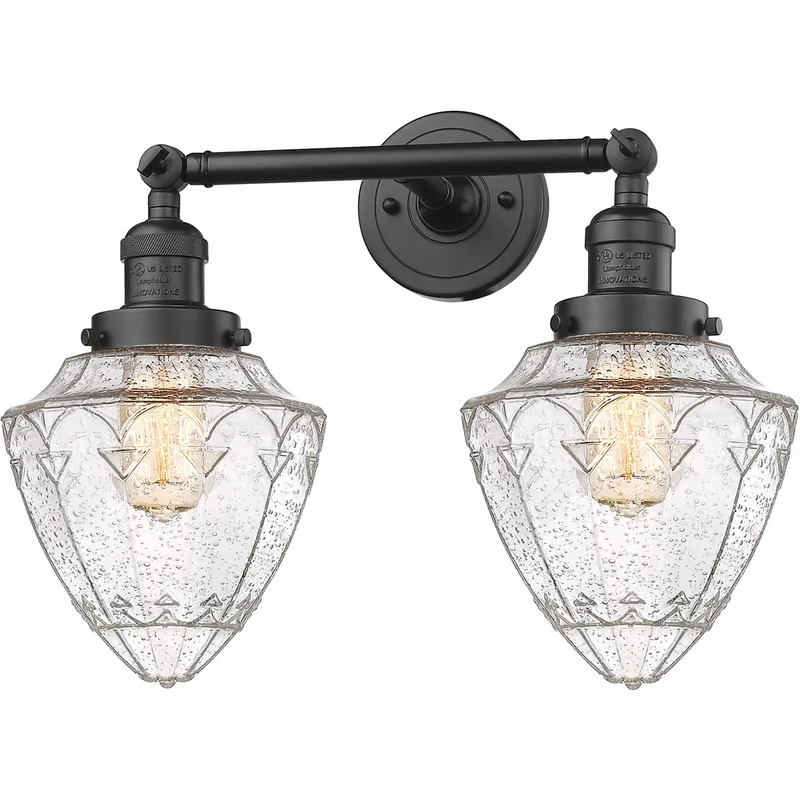 Franklin Restoration Bullet LED 18 inch Oil Rubbed Bronze Bath Vanity Light Wall Light