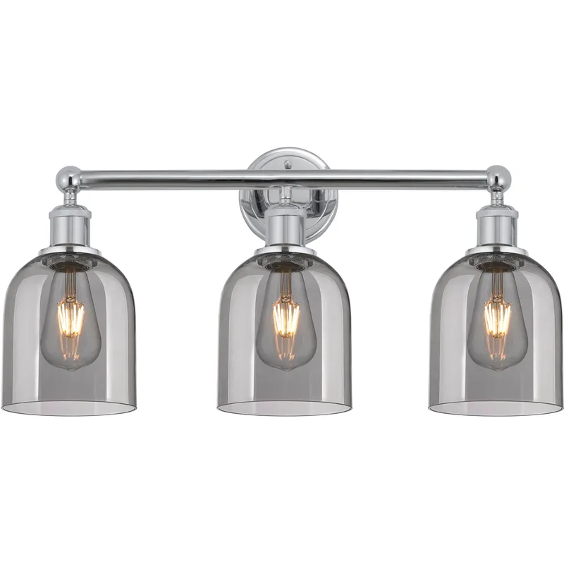 Edison Bella 3 Light 23.5 inch Polished Chrome Bath Vanity Light Wall Light